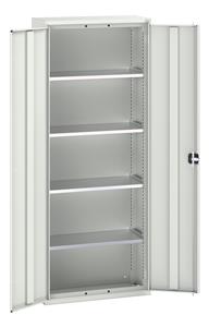 Bott Verso Basic Tool Cupboards Cupboard with shelves Verso 800 x 350 x 2000H Cupboard 4 Shelves